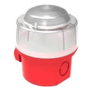 MORLEY Sirena Flash Lentila Transparenta IP65
