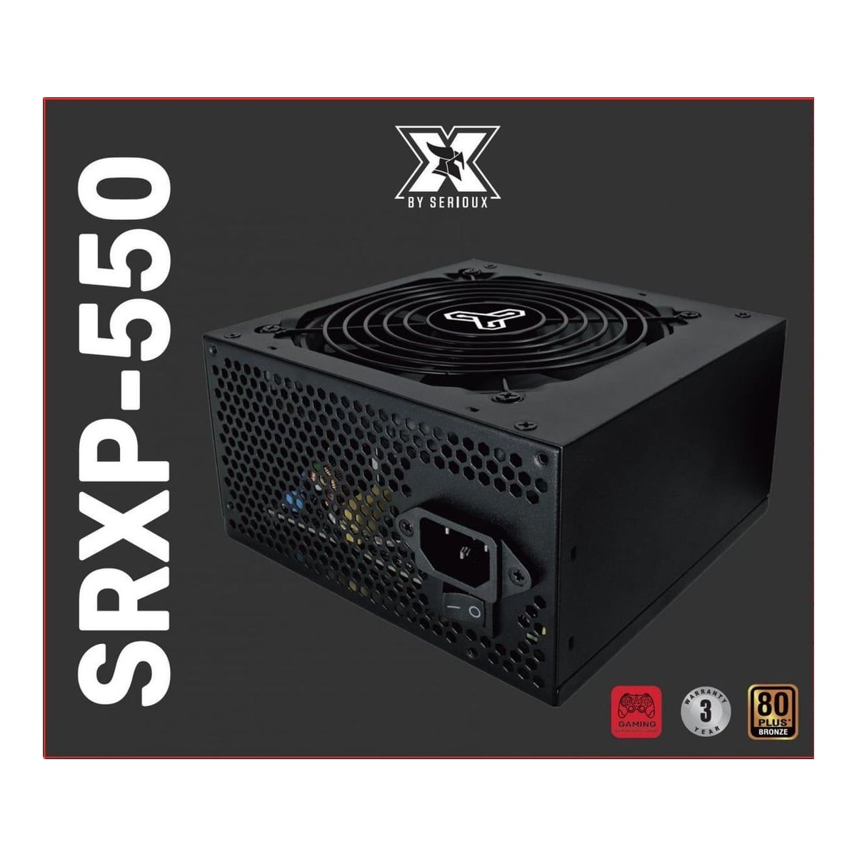 Sursa Pc Serioux 550W 80+ Bronze FAN12CM