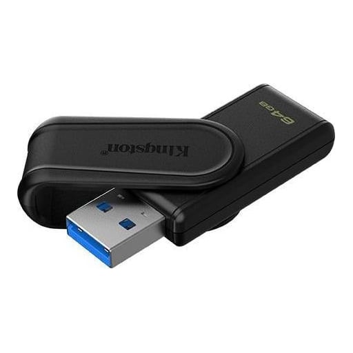 Kingston Ks USB 64 GB Datatraveler Exodia 3.2 Bk/T