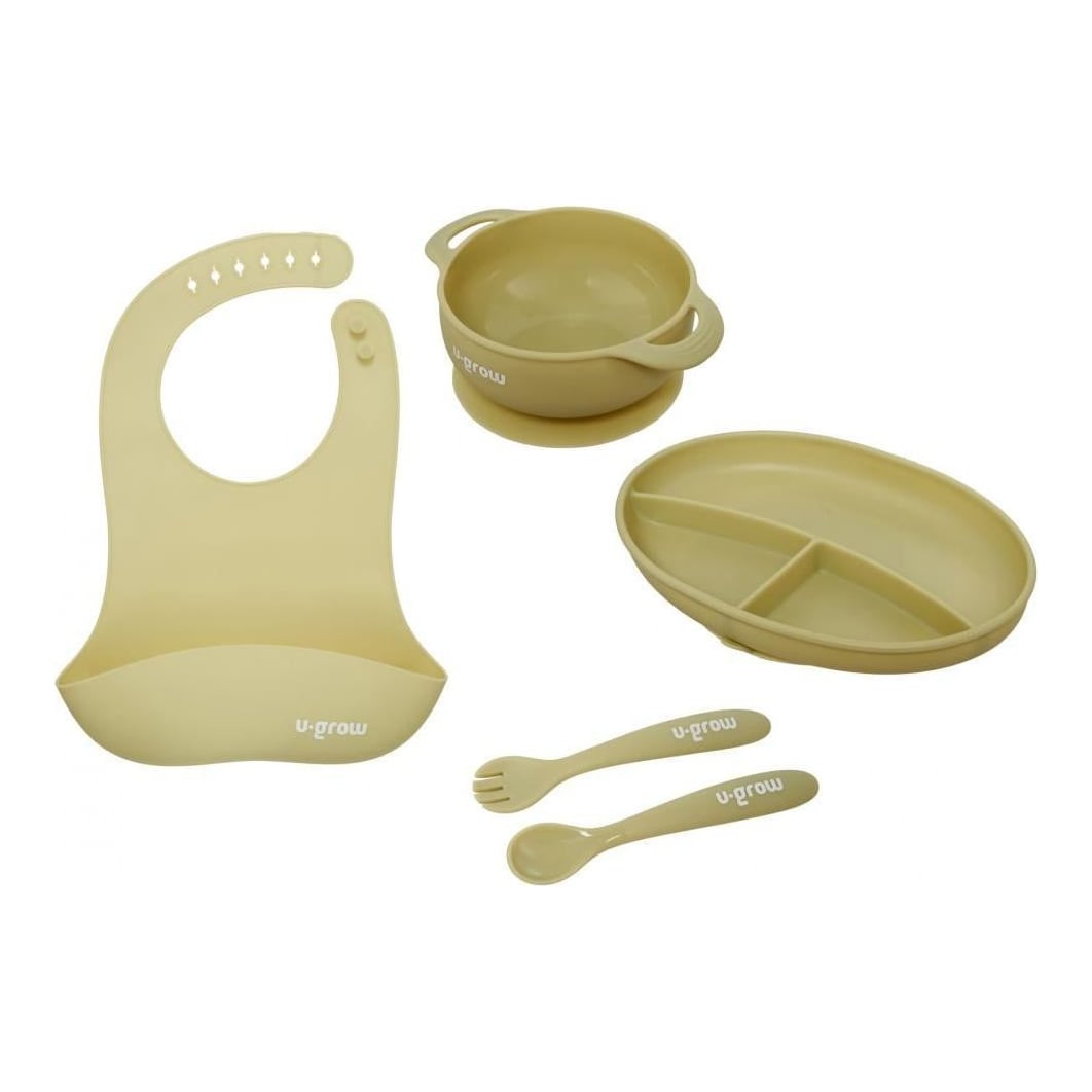 Set divers 5 piese silicon, olive,U-Grow