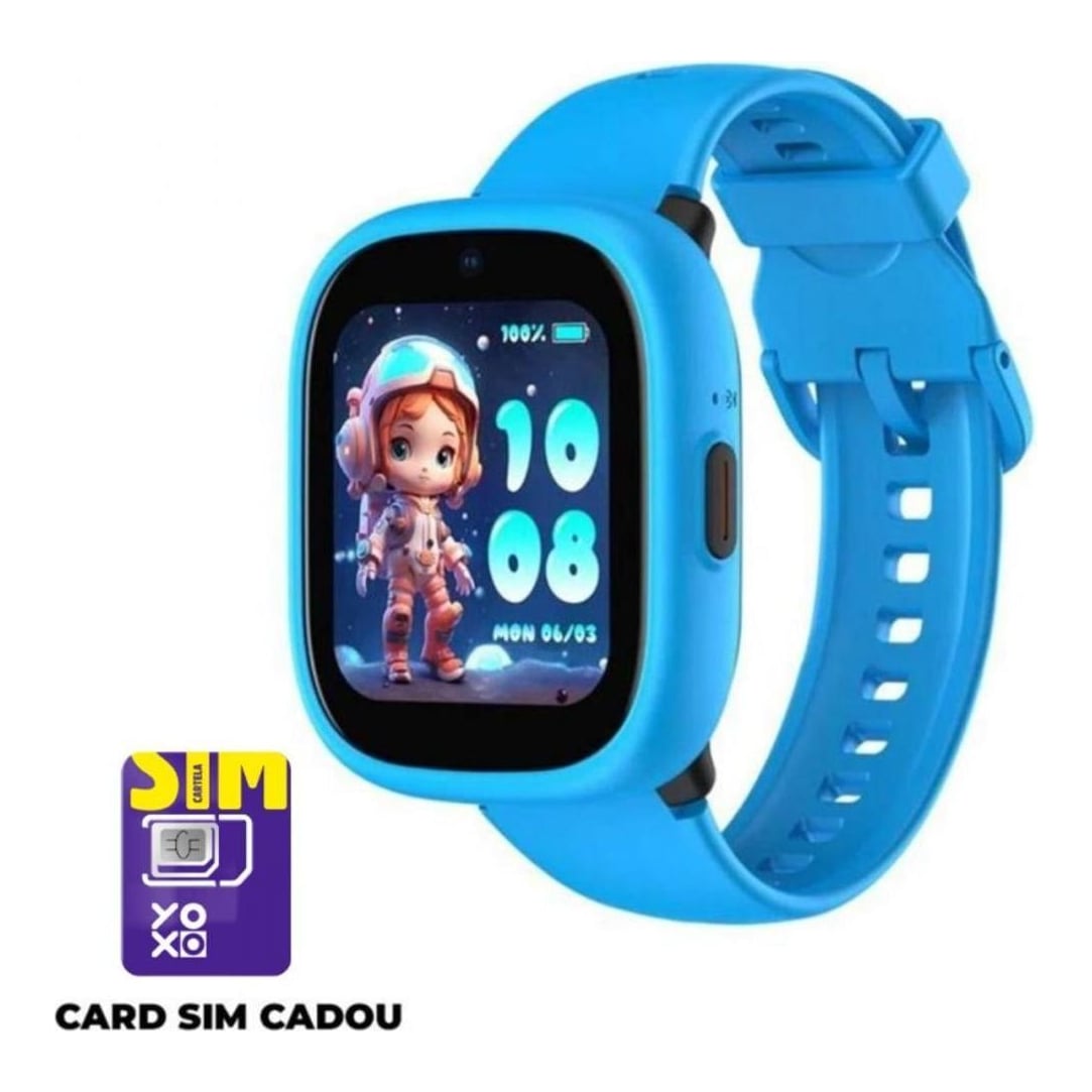 Smartwatch pentru copii LAGENIO K3, 40mm, Blue