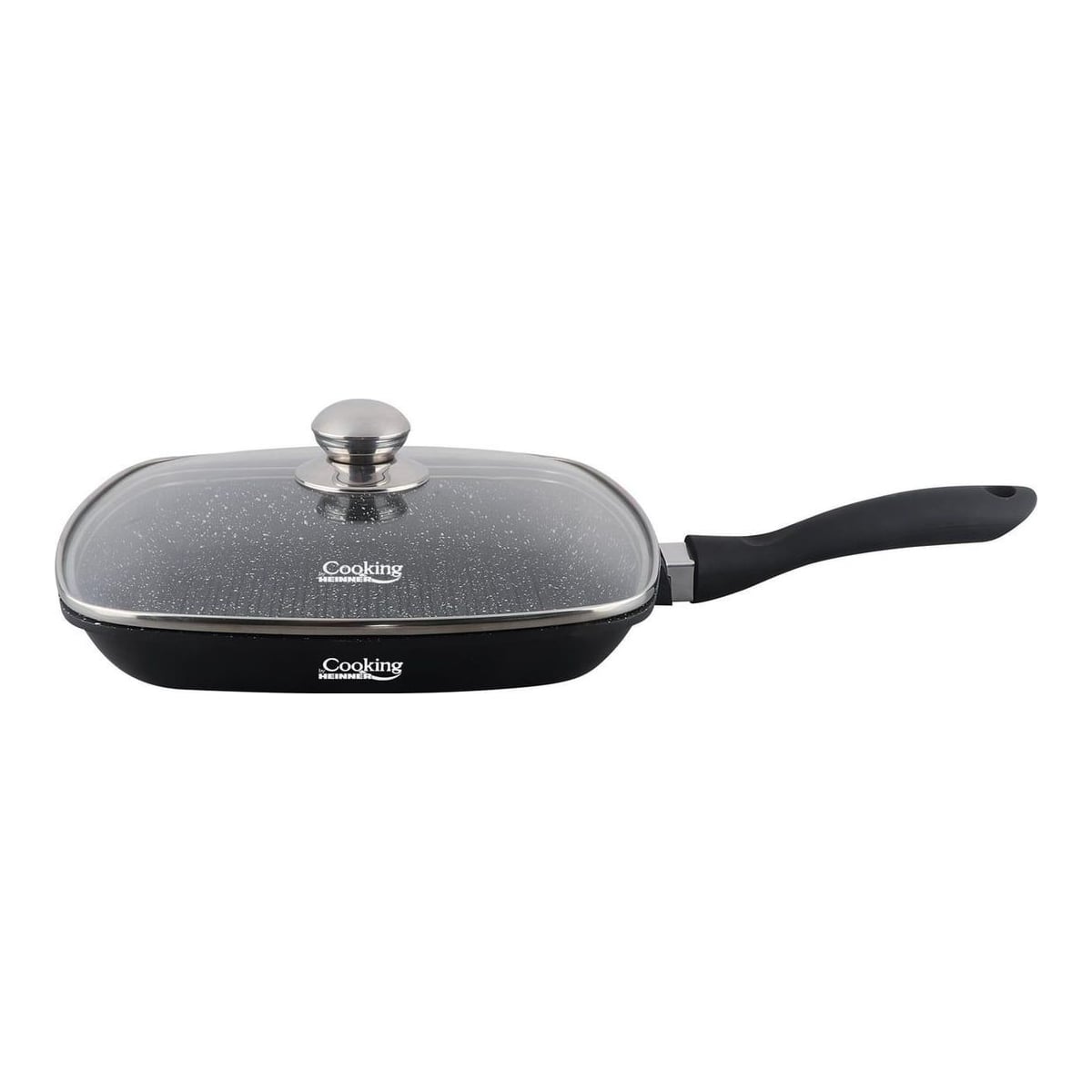 HEINNER Tigaie Grill Al+capac 28X4.5CM,DARK Line