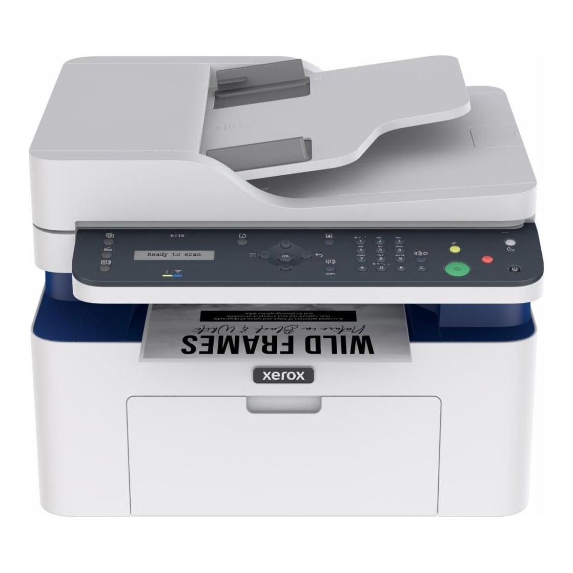 Multifunctional laser Xerox B115, format A4, Monocrom, USB/LAN/Wi-Fi