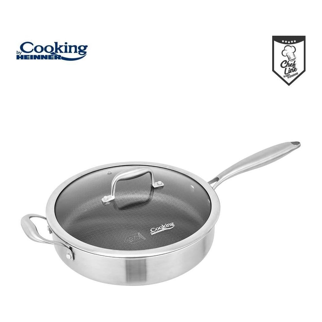 HEINNER Tigaie Adanca+capac 24X6.5 Cm, TITANIUM3