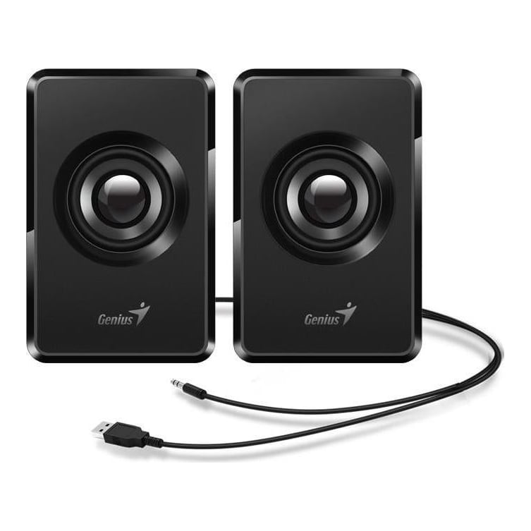 Boxe Genius SP-U125 2.0 cu fir, negru