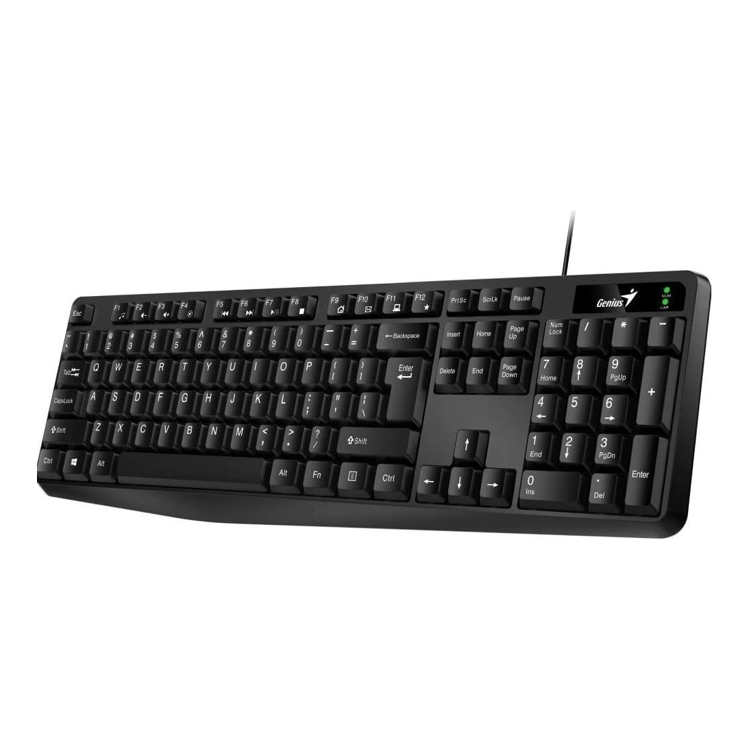 Tastatura Genius KB-117 cu fir, negru