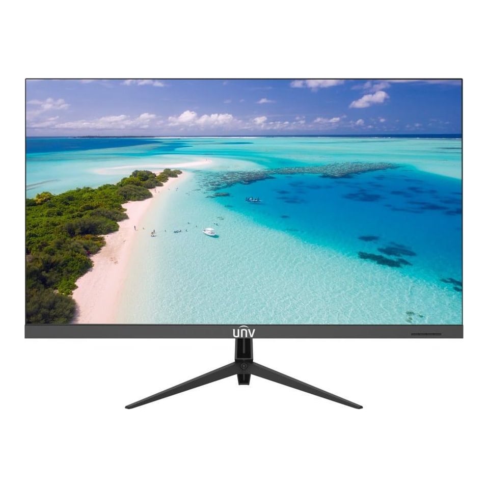 Monitor Uniview LED 32" MW3232-V-K2; Rezolutie: 1920×1080, 16.7 million color; Multiple inputs: 1x HDMI ,1x VGA; Brightness: 300 cd/m2; Contrast: 4000:1; Response Time: 8ms; Alimentare: DC 12V, 3A Dimensiuni: 712.54 x 422.96 x 61.60 (Excluding base) 712.54 x 517.14 x 199.64 (Including base)