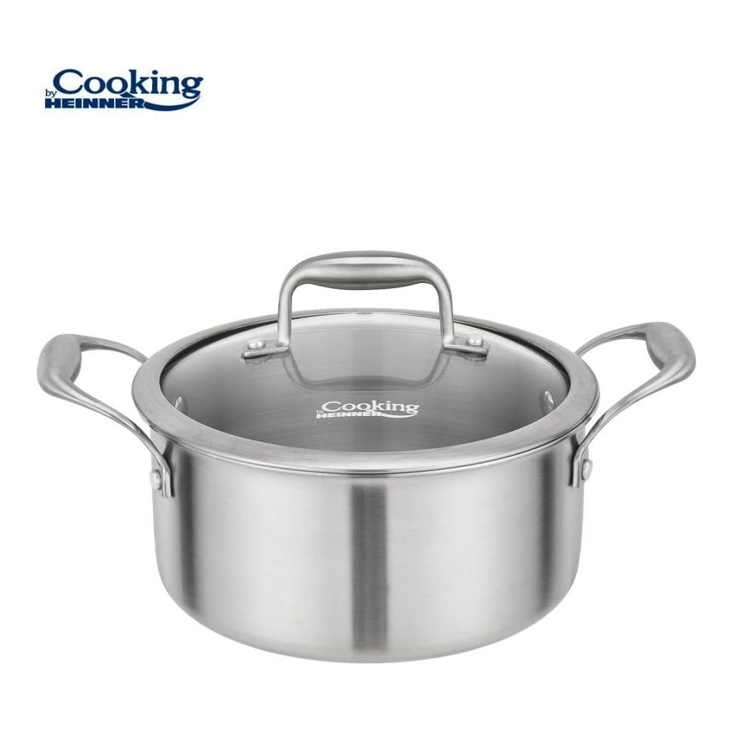 HEINNER Semioala Inox+capac 20X10CM,2.8L,ATOMIC3