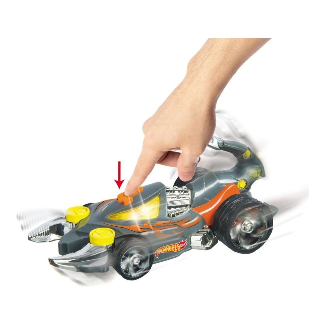 MONDO Mașinuță cu sunete și lumini Hot Wheels Scorpedo