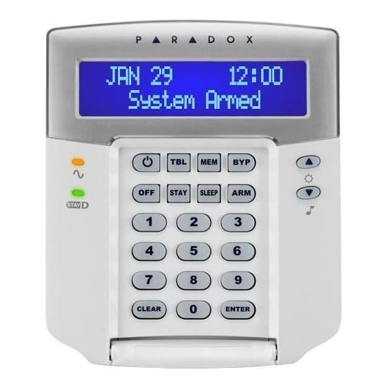 Tastatura Paradox LCD - 32 Zone