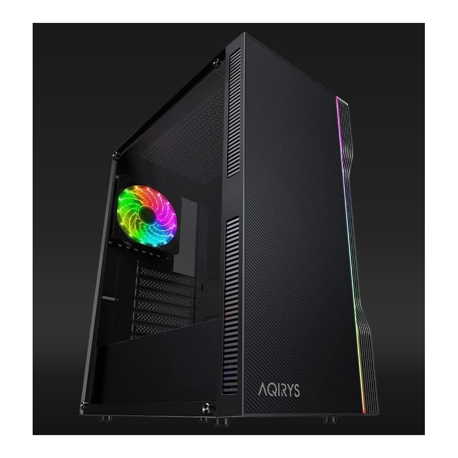 AQIRYS Carcasa AQYRIS ELECTRA Mid Tower ARGB NEGRU