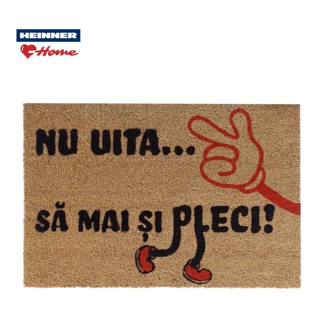HEINNER Covoras Intrare Cocos 60X40 Cm, Fun, Go
