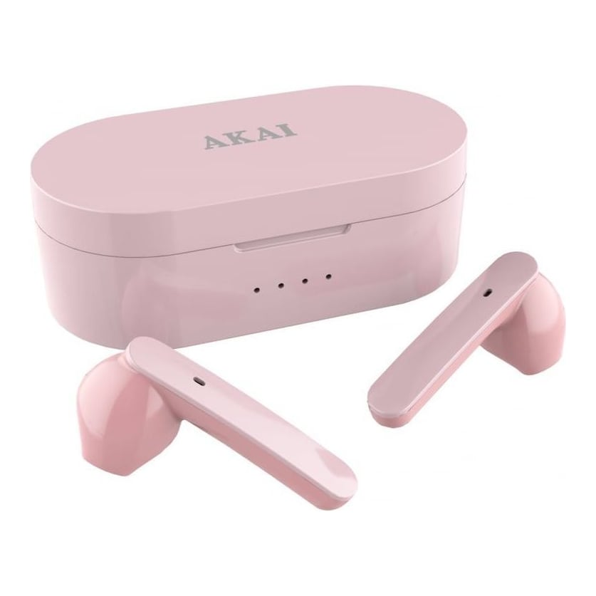 Casti Akai BTE-J10P wireless, roz