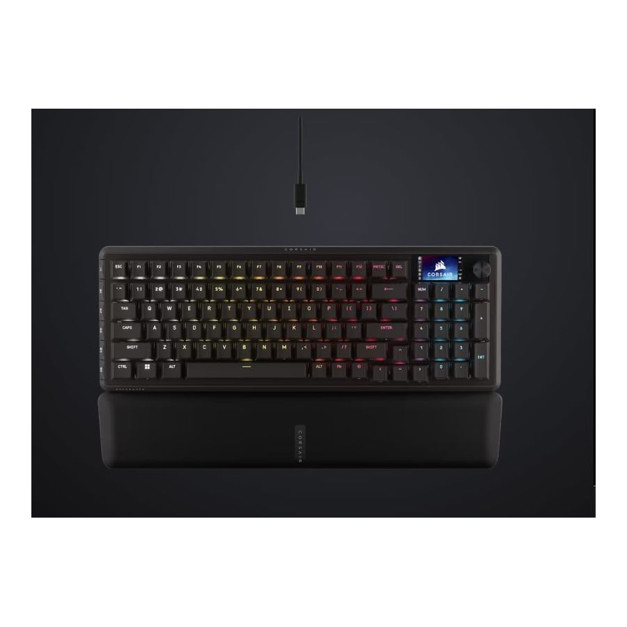 Tastatura Mecanica Gaming CORSAIR VANGUARD 96, RGB, USB, negru