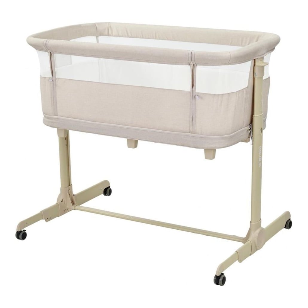 Patut 2 in 1, co-sleeper si tarc de joaca, bej, U-Grow