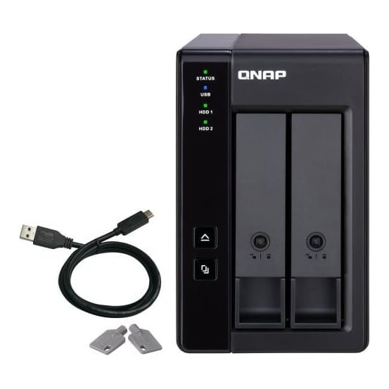 Ext USB QNAP TR-002 2BAY SATA Twr