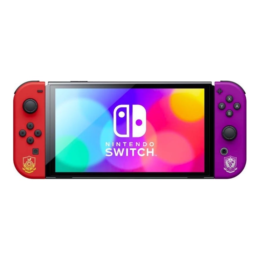 Nintendo Switch OLED, Red and Violet