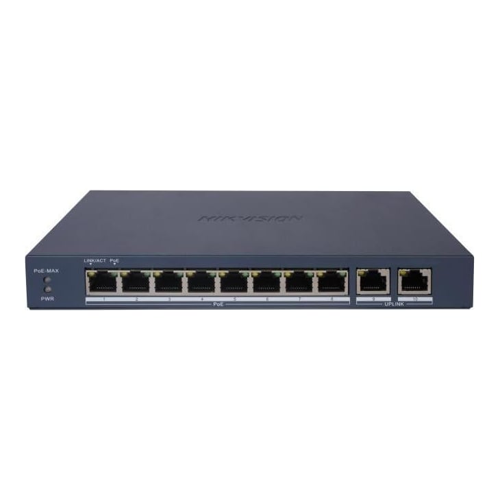 HIKVISION Switch Gigabit 8PORTURI 8XPOE
