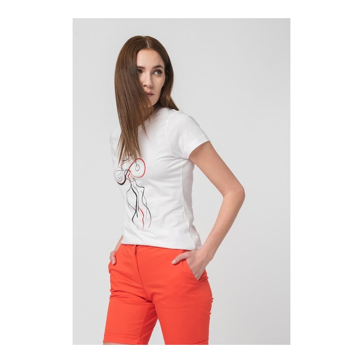 PEGAS Tshirt Casual F Doamna Cu... White-l