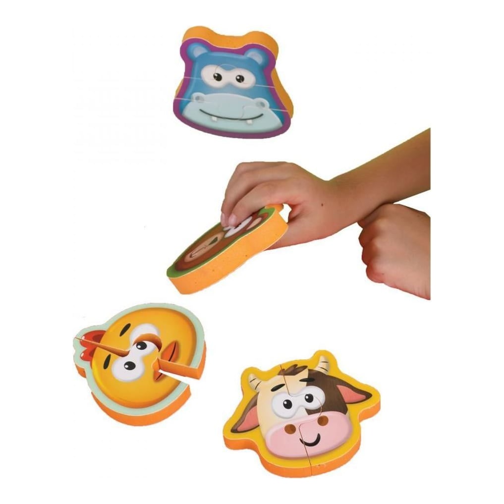 PUEDO TOYS Puzzle Baby Din Spuma, 21 Piese