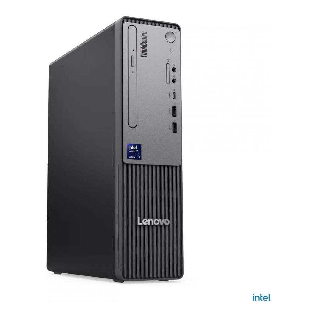 Desktop Business Lenovo ThinkCentre neo 50s Gen 6 cu procesor Intel Core Ultra 7 265 pana la 4.6 GHz, 16 GB DDR5, 512GB SSD, Intel Arc A310 LP, Fara OS, Black, 3 ani Garantie