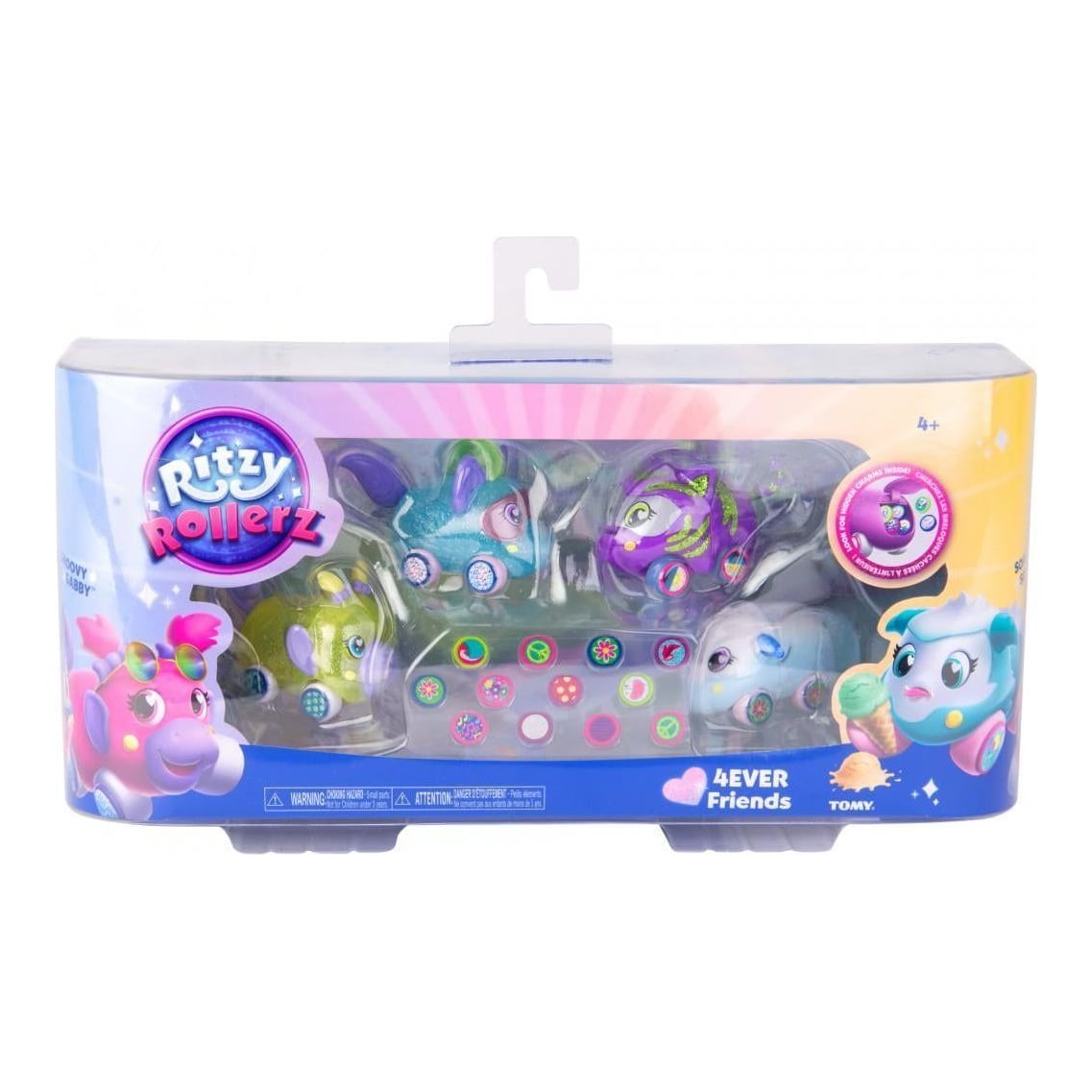 TOMY Ritzy Rollerz 4 pack