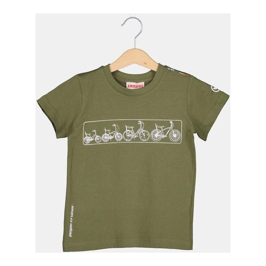 Tricou Multibike Pegas Copii KHAKI-4