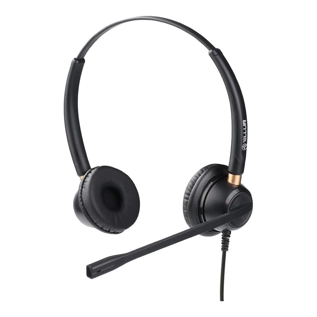Casti Tellur Voice 5200N USB, negru