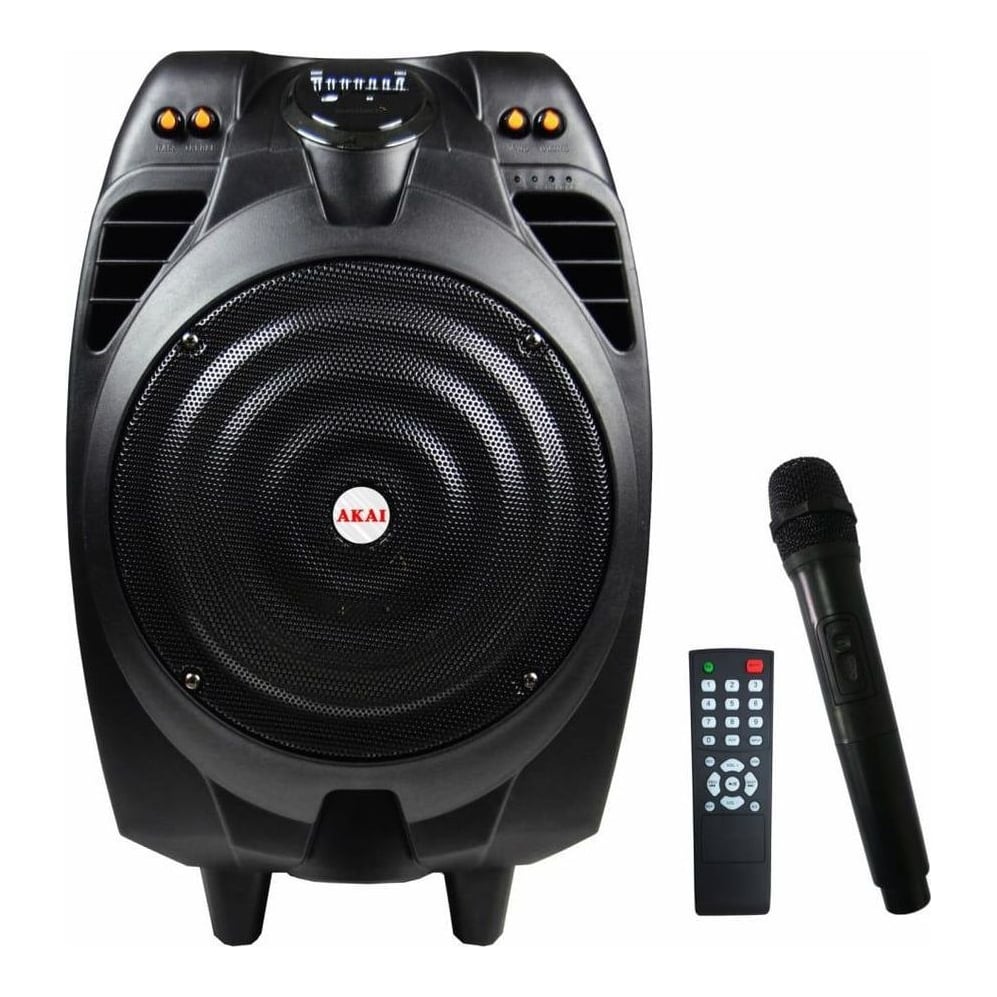 Boxa portabila Akai cu troller 50W negru