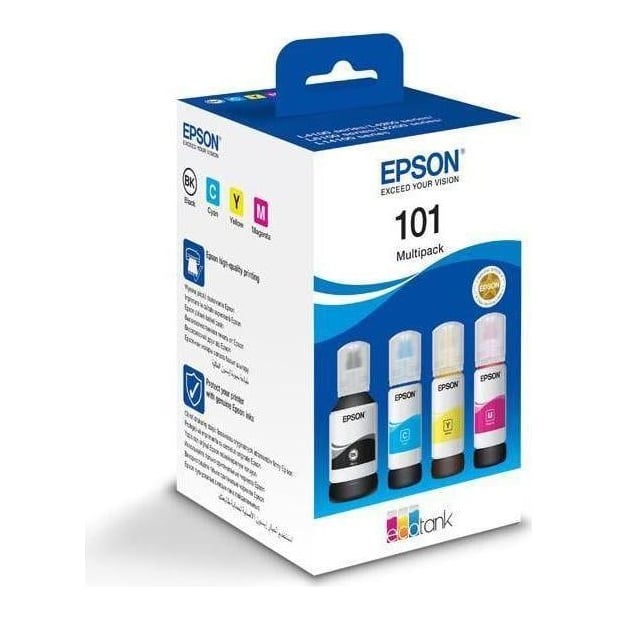 Epson 101 Ecotank Bkcmy Ink Pack