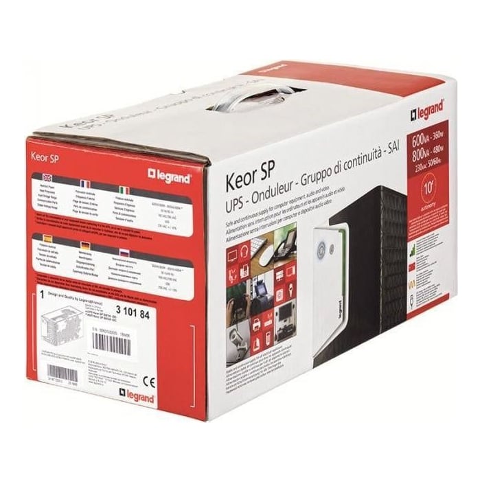 UPS Legrand Keor Sp 1000VA/ 600W