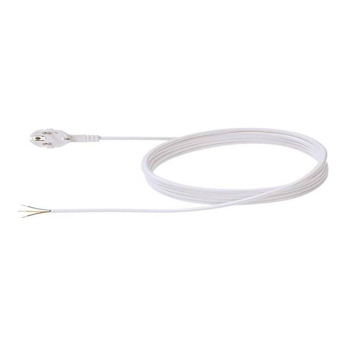 BACHMANN Cordon alimentare H05VV-F 3G1, 3m, Alb