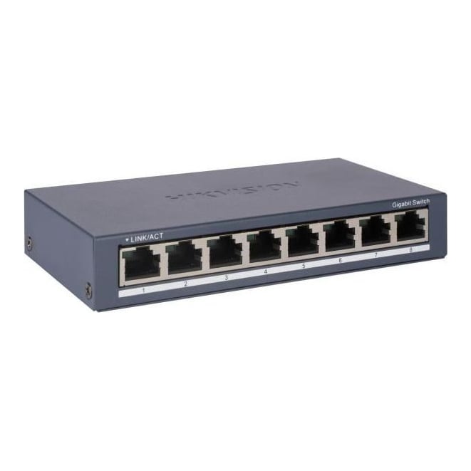HIKVISION Switch 8 Porturi Gigabit Unmanaged