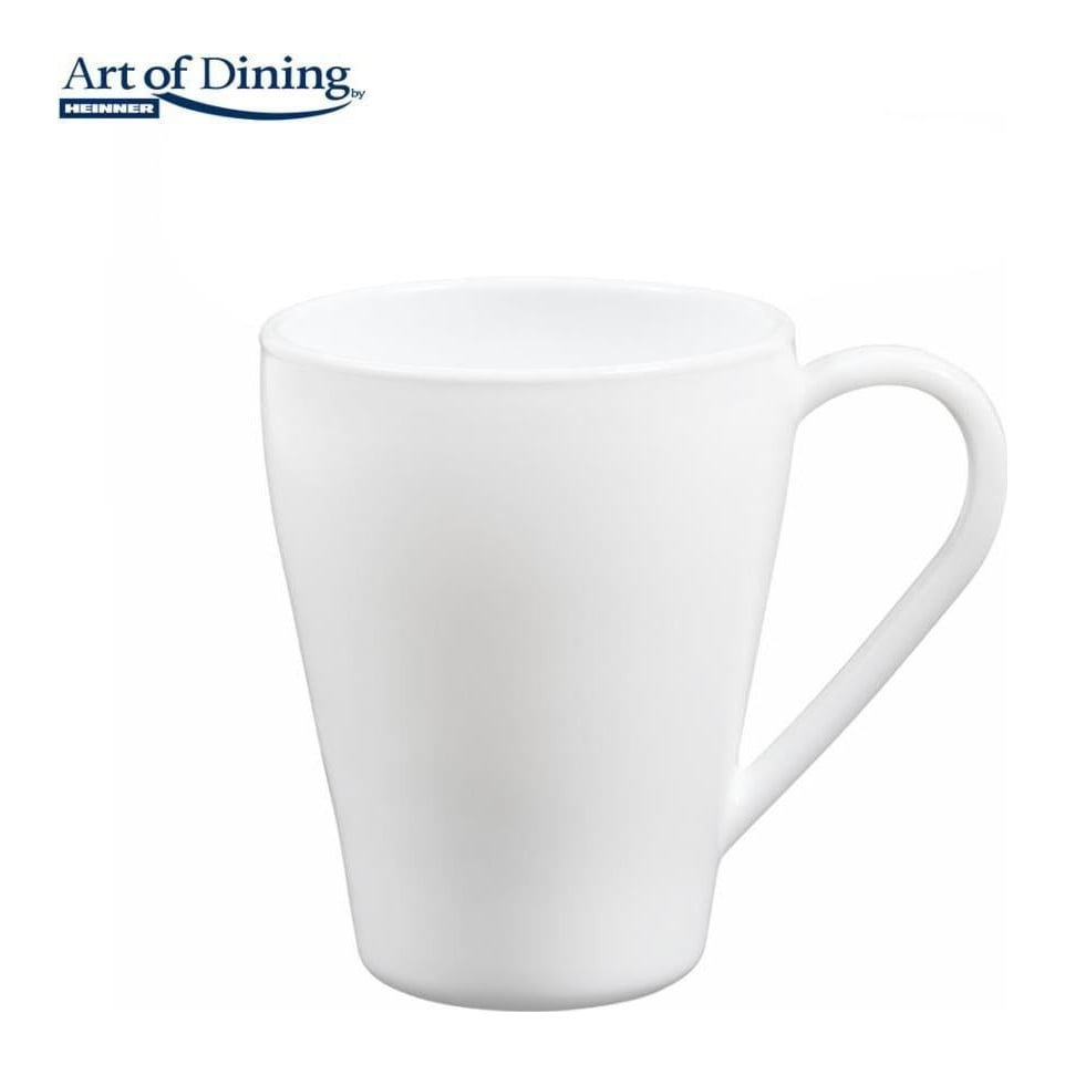Set 6 Cani Opal Alb 380 Ml, Aida, Art Of Dining By Heinner
