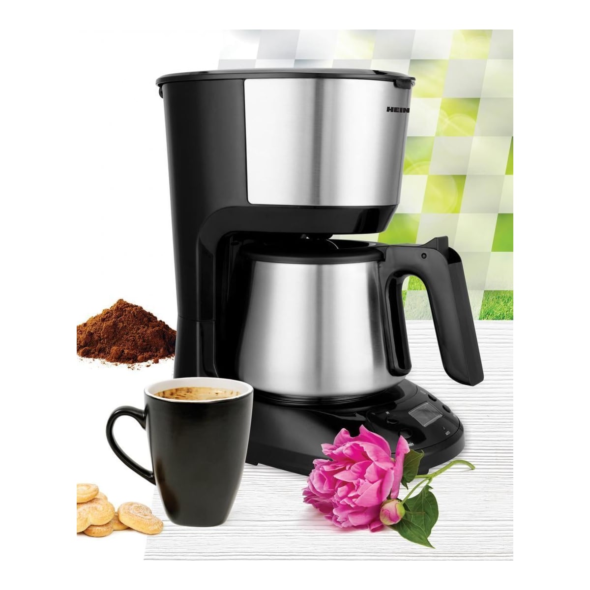 Cafetiera Digitala Heinner HCM-D750SSBK