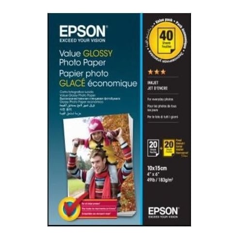Epson S400044 10X15 Glossy Photo Paper