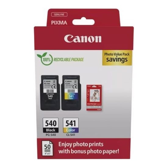 Canon PG-540 /CL-541 Photo Value Pack