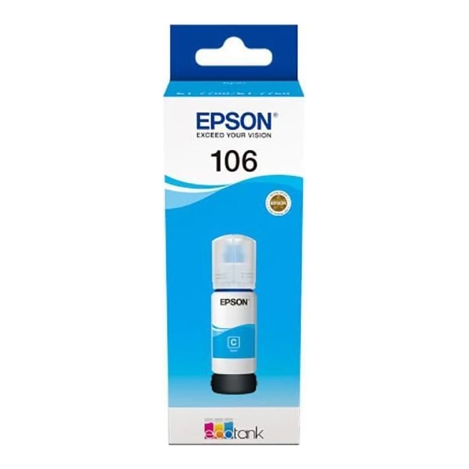 Epson 106 Ecotank Cyan Ink Bottle