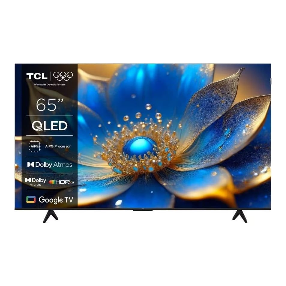 Televizor QLED Smart TCL 65P71K, 164 cm, 4K, Google TV, Clasa E