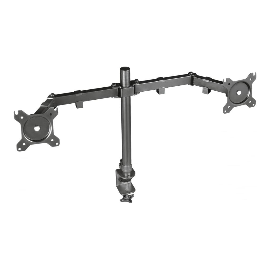 Suport Monitor Trust GXT 1120 Mara Dual Monitor Arm, montare birou, 510 x 860 x 115mm, VESA, 2.6 kg, negru