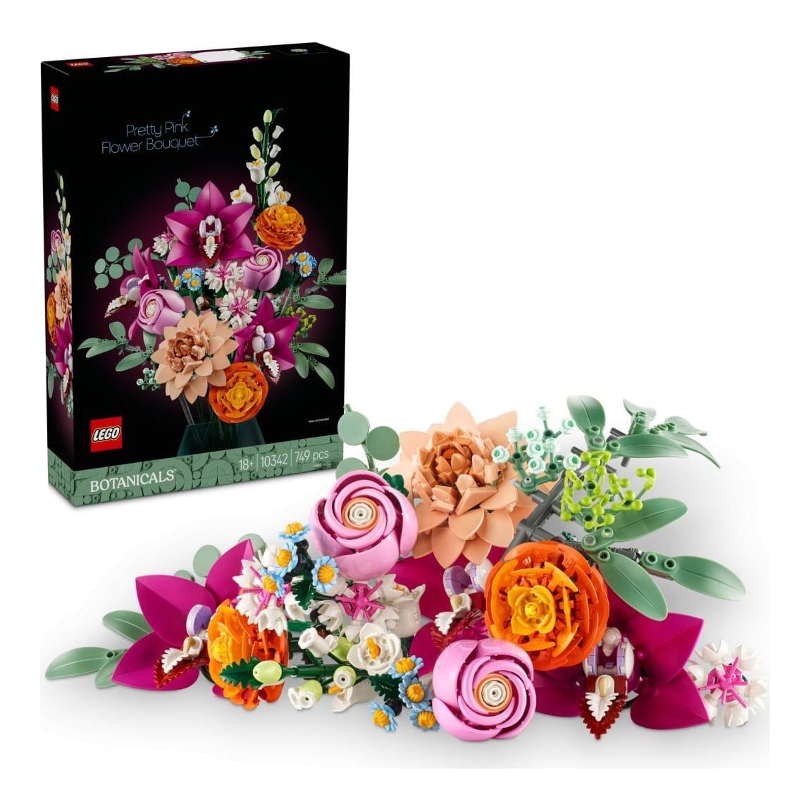 Buchet De Flori Roz, Lego 10342