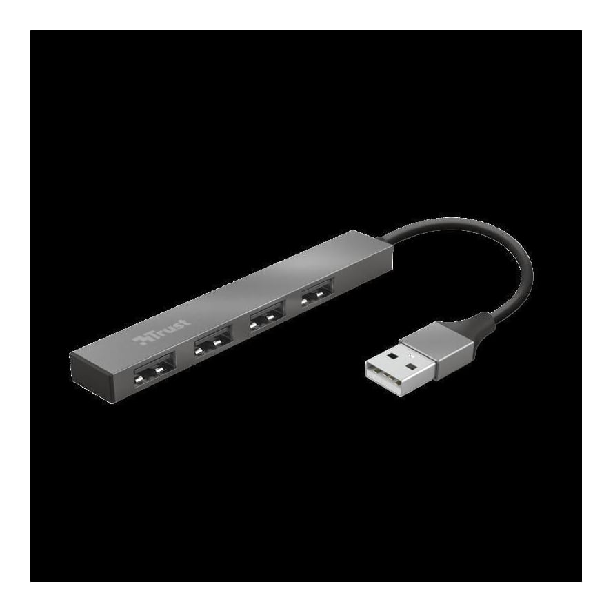USB Hub Trust Halyx 4xUSB 2.0, alm