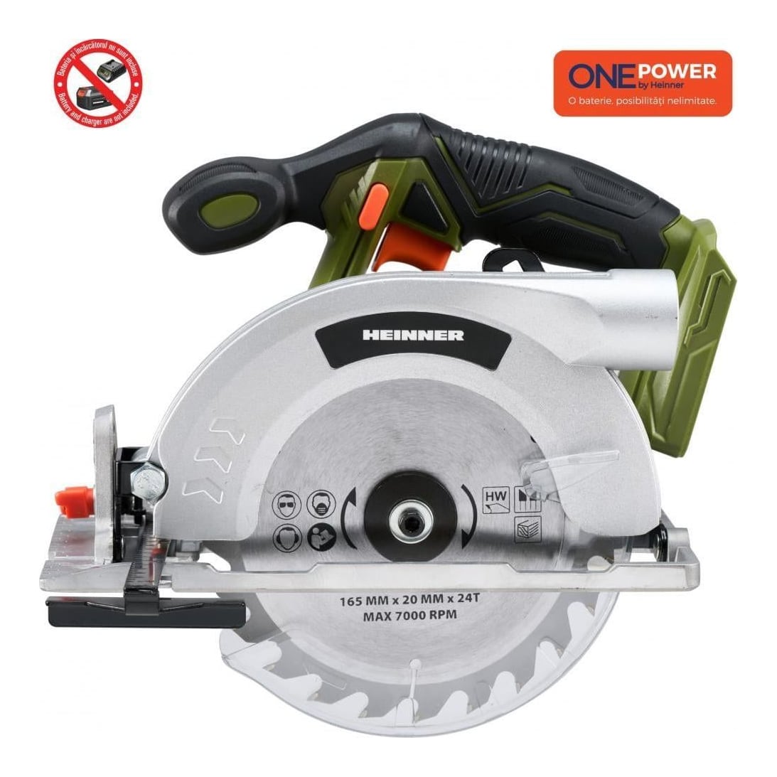 HEINNER Hr.one P.fierastrau Circular 18V 4200 RPM