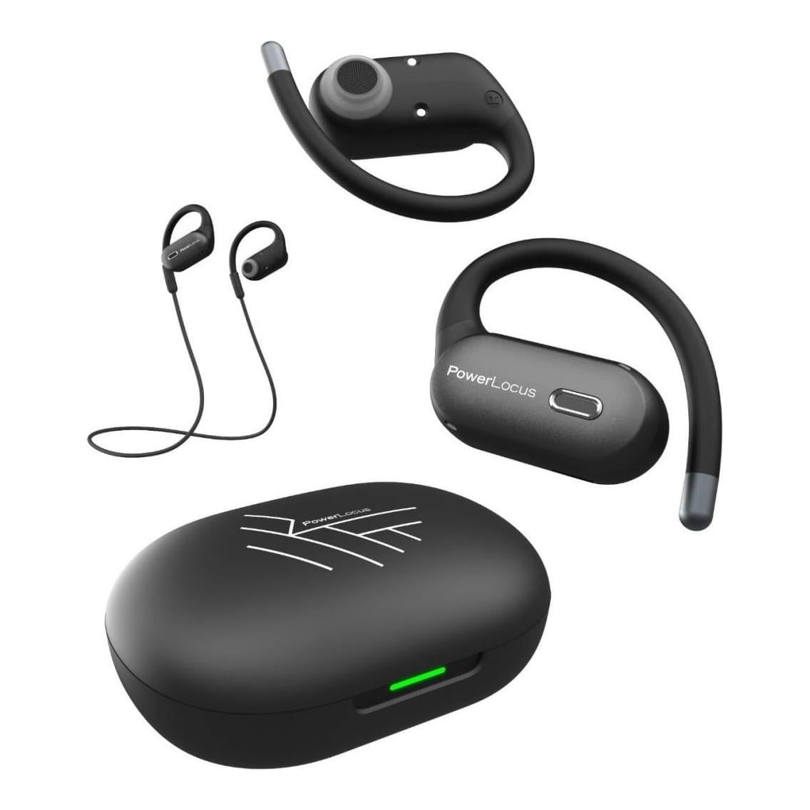 Casti PowerLocus Move, Wireless, Negru