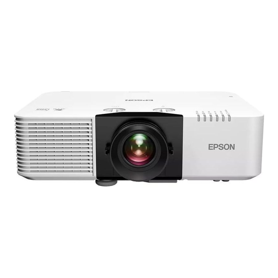 PROJECTOR EPSON EB-L890E, Tehnologie 3LCD, LCD 0.67", 8000 Lumeni, Rezolutie WUXGA, 4K enhancement, Aspect 16:10, Contrast: 5.000.000 : 1, Sursa lumina: Laser, Durata viata sursa lumina: 20.000 ore, Dimensiuni ecran proiectie: 50"-500", Interfata: USB, Retea, Wi-FI, HDMI, Miracast, Jack, NFC