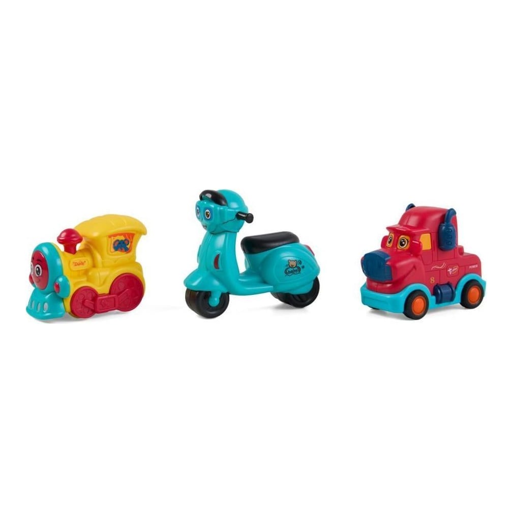 MomKi Set 3 Vehicule,masinuta Rosie