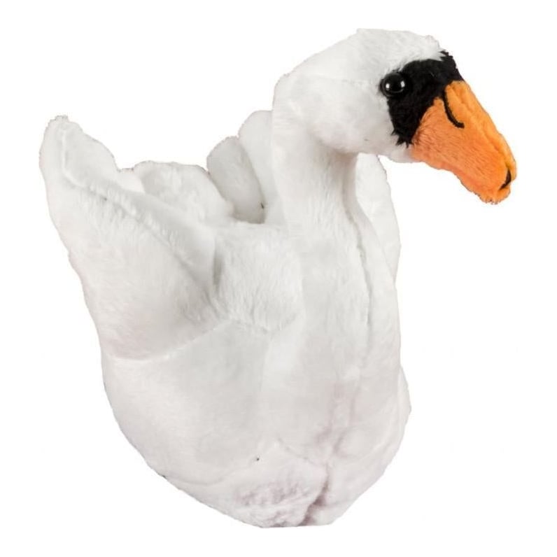 MomKi Pluș lebădă, 14 cm