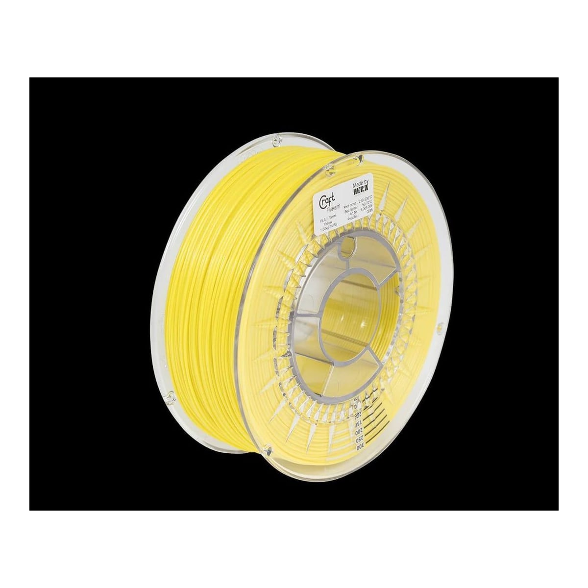 Craftbot 3D Print Filament Yellow 1KG
