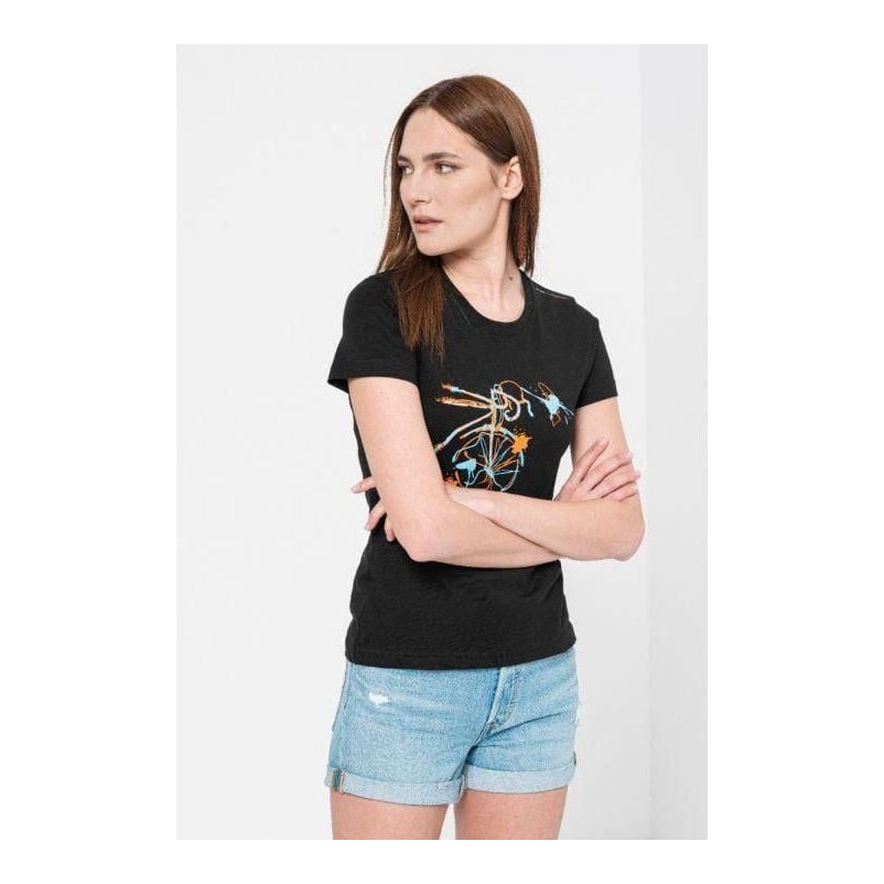 PEGAS Tshirt Casual F Bicicleta Color Black-m