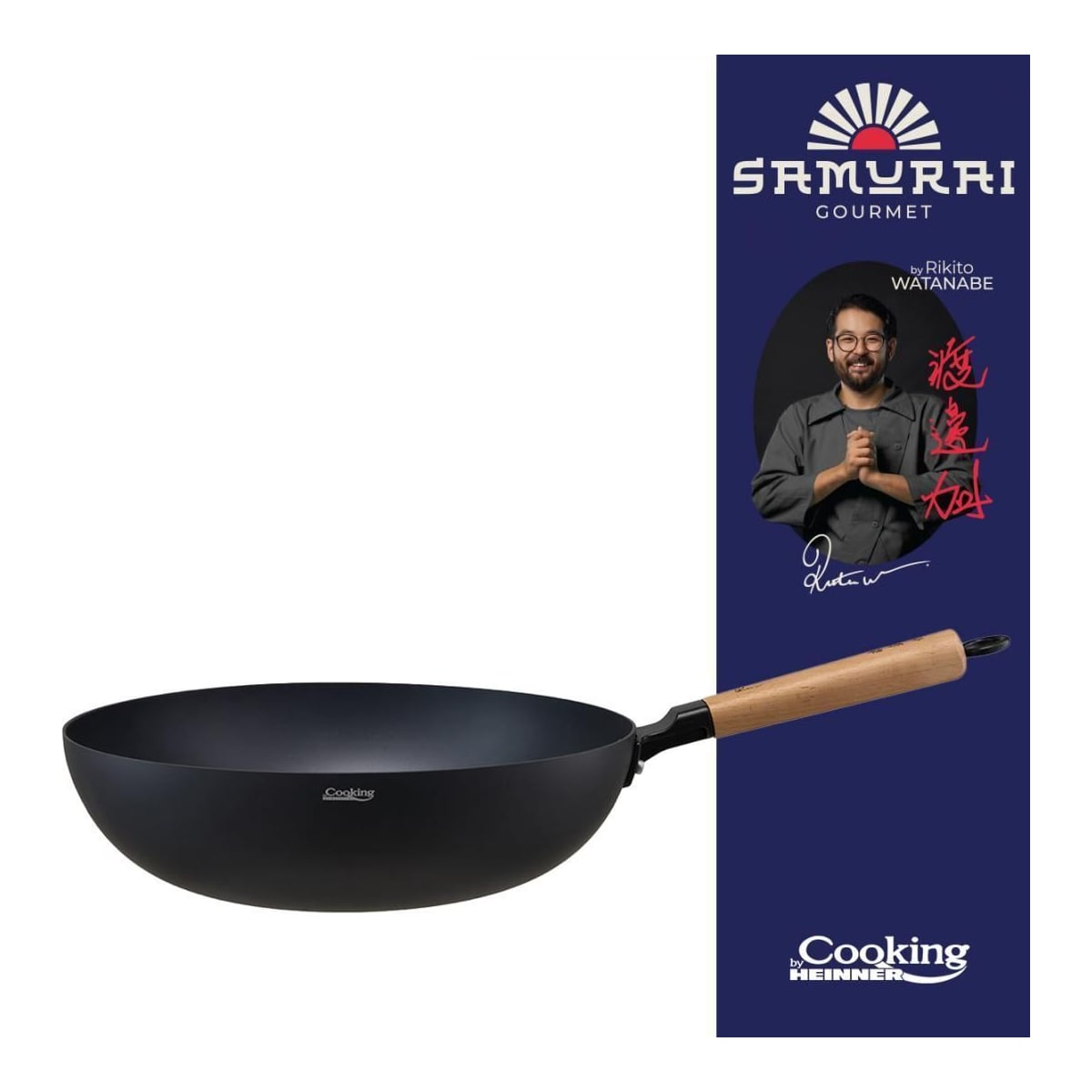 HEINNER Tigaie Wok 32X9 Cm, Rikito Watanabe
